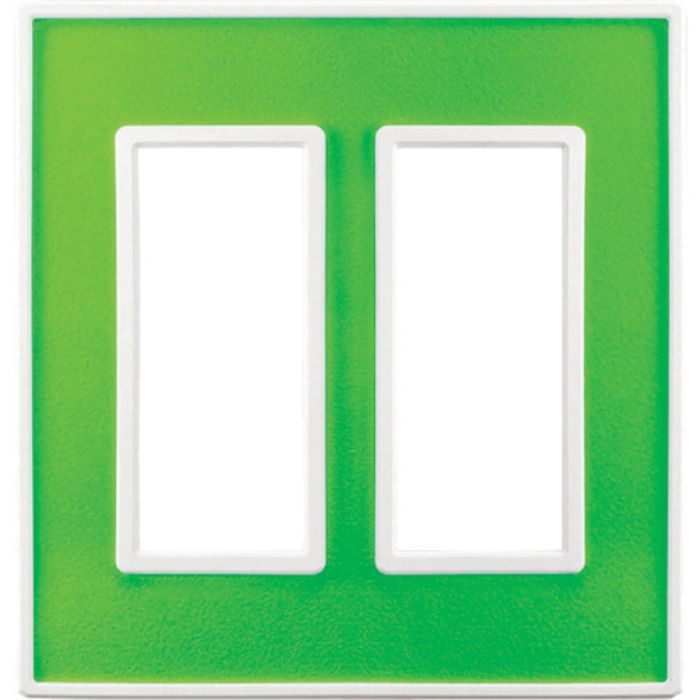 スガツネ工業 (210032227)PXP-FW02-AGスイッチプレート・コンセントプレート(2連)(Tcode:3857114)