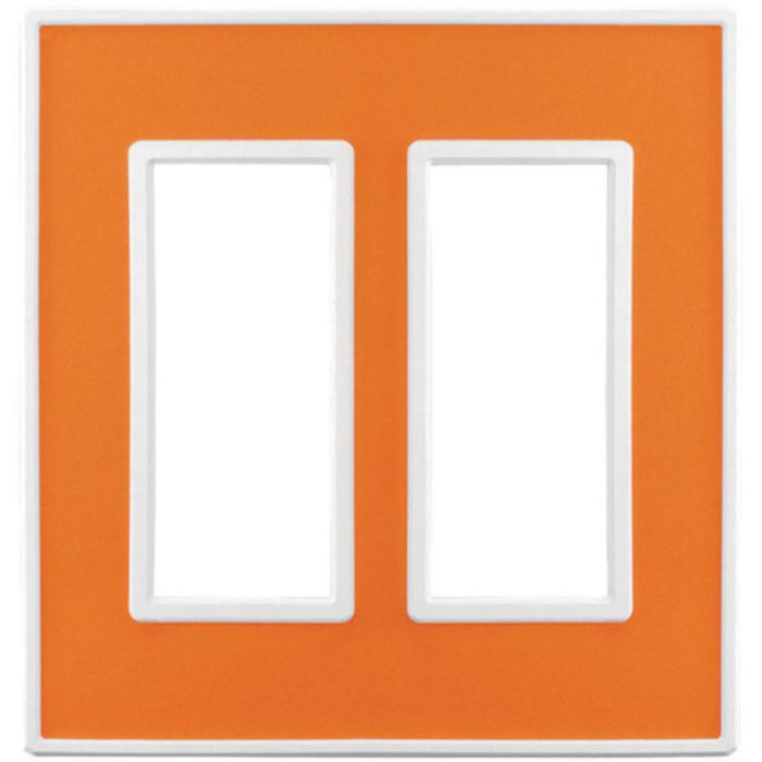 スガツネ工業 (210032224)PXP-FW02-ARスイッチプレート・コンセントプレート(2連)(Tcode:3857107)