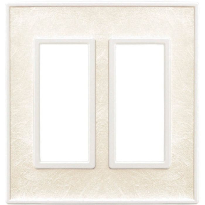 スガツネ工業 (210032230)PXP-FW02-PWスイッチプレート・コンセントプレート(2連)(Tcode:3857105)