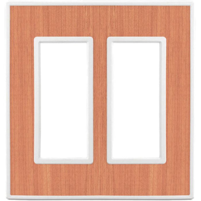 スガツネ工業 (210032222)PXP-FW02-WRスイッチプレート・コンセントプレート(2連)(Tcode:3857108)