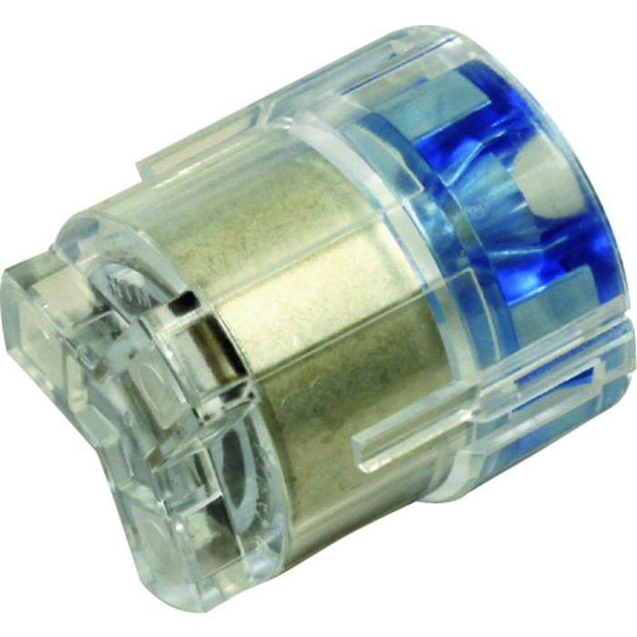 ニチフ クイックロック 差込形電線コネクタ(Φ2.0・2.6用) 極数3 青透明 20個入(Tcode:2242737)