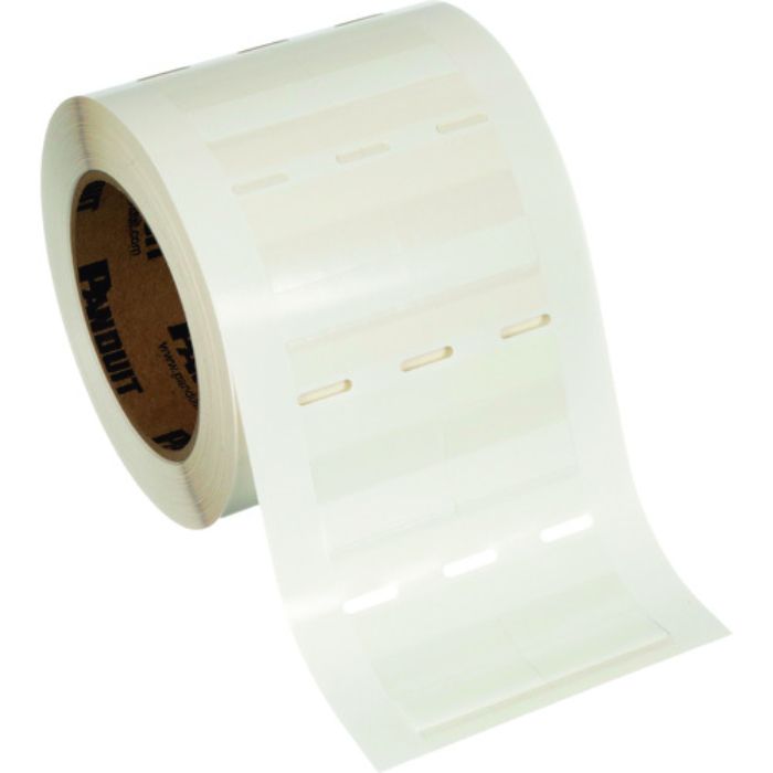 PANDUIT 熱転写プリンタ用回転ラベル 白 印字部12.7×9.7 5000枚(Tcode:1477398)