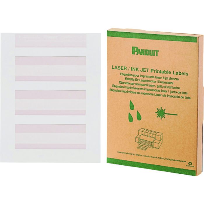 PANDUIT レーザープリンタ用回転ラベル 白 印字部38.1mmX12.7mm ラベル数1000枚 R150X150X1J(Tcode:1479045)