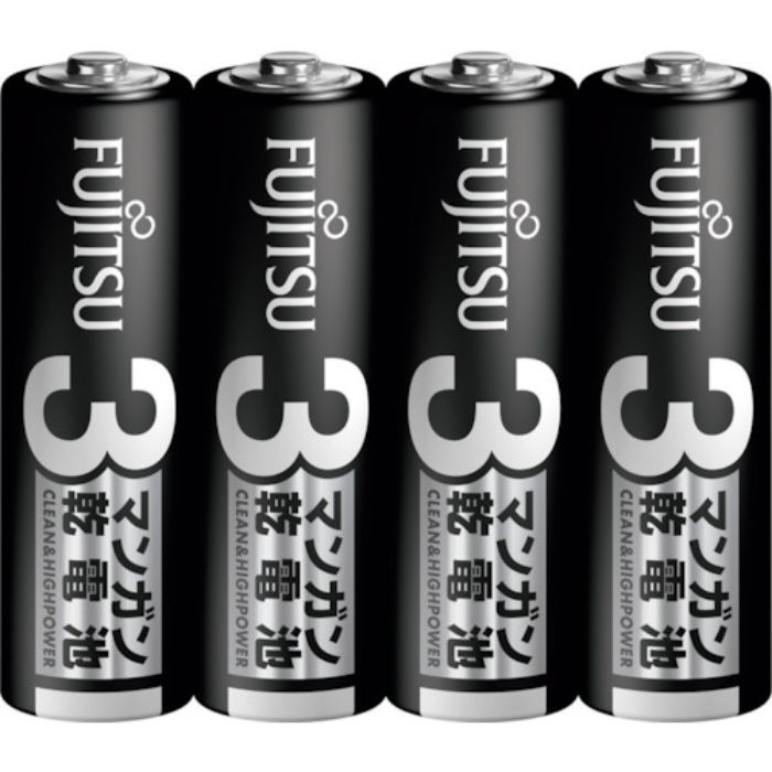 FDK マンガン 黒 単3形 (4本入)