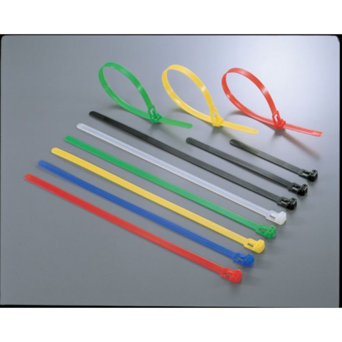 ヘラマンタイトン リピートタイ 幅7.4X長さ250mm 100本入 屋内用(Tcode:4337492)