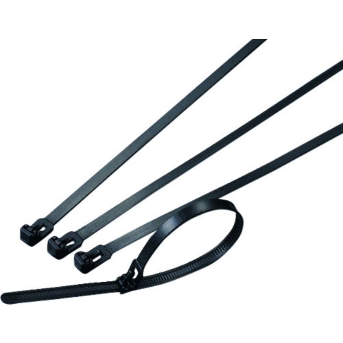 ヘラマンタイトン リピートタイ 幅7.4X長さ250mm 100本入 耐候・耐薬品グレード 屋内外用(Tcode:2006790)