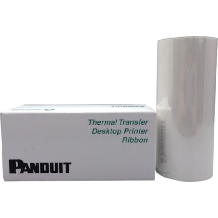 PANDUIT 熱転写プリンタ用インクリボン レジン 白(Tcode:8146529)