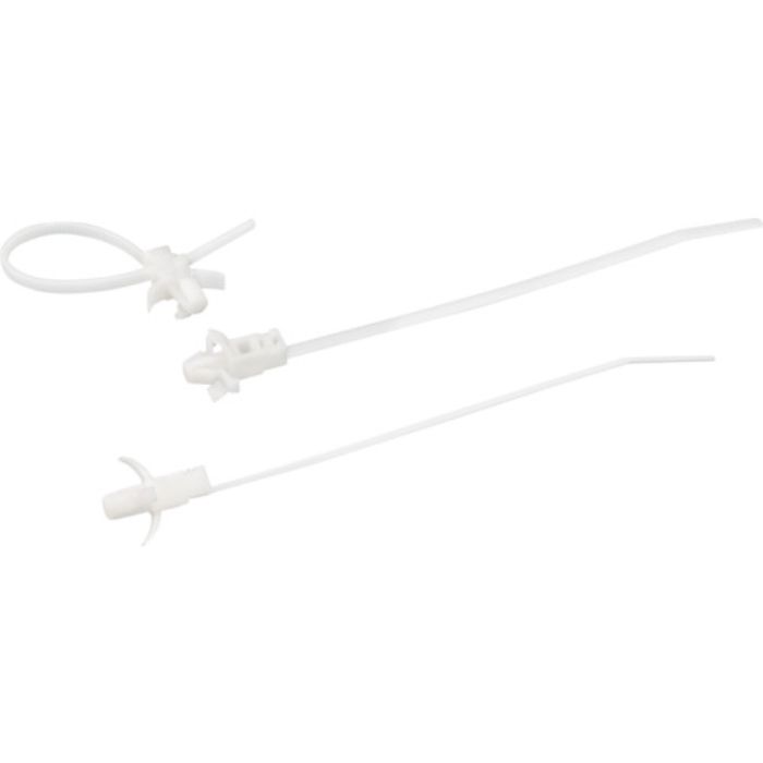 ヘラマンタイトン インシュロック リリースプッシュマウントタイ 白 難燃(Tcode:3629088)