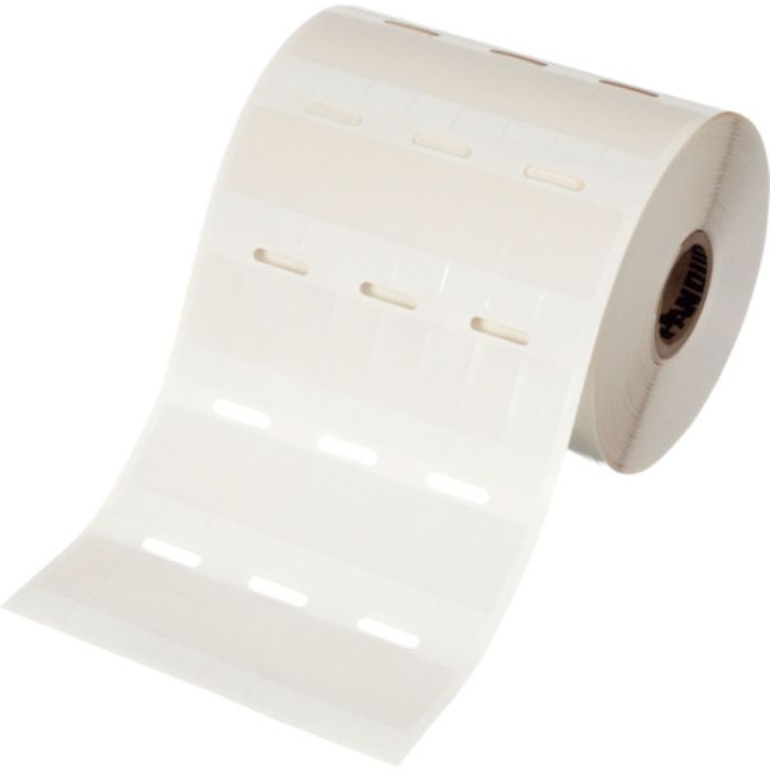 PANDUIT 熱転写プリンタ用セルフラミネートラベル ビニル 白 印字部縦12.7mmx横19.1mm 5000枚入り S075x150VATY(Tcode:2515887)