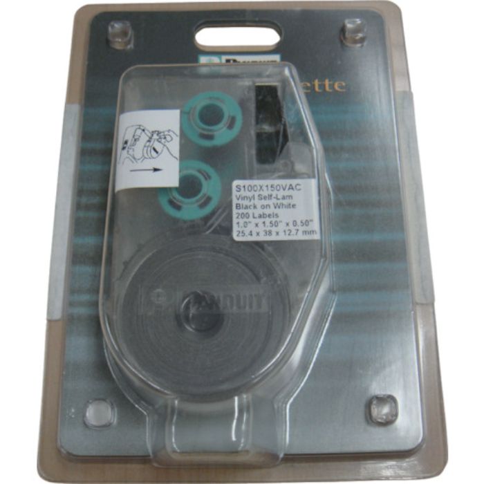 PANDUIT 熱転写ハンディプリンタ用セルフラミネートラベル印字部9.7×横25.4 225枚入(Tcode:7315384)