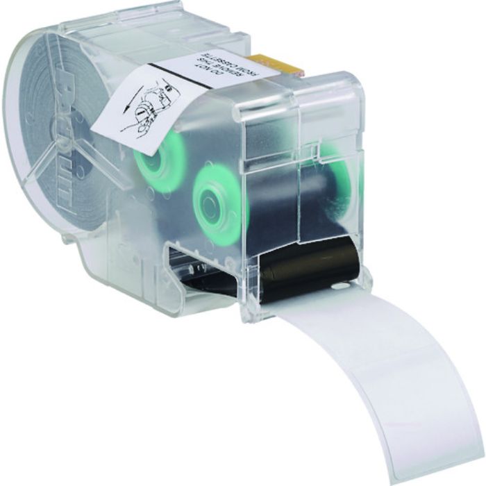 PANDUIT 熱転写ハンディプリンタ用セルフラミネートラベル ビニル 白 印字部縦12.7mmx横25.4mm 200枚入り S100X150VAC(Tcode:8367501)