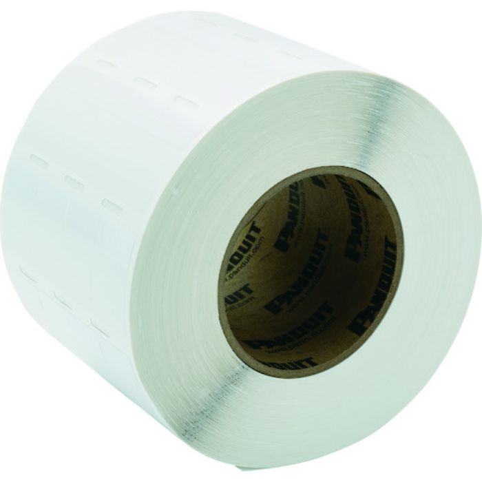 PANDUIT 熱転写プリンタ用セルフラミネートラベル ビニル 白 印字部縦19.1mmx横25.4mm 5000枚入り S100X225VATY(Tcode:8367532)