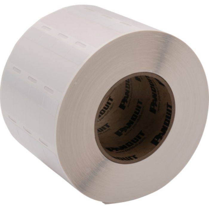 PANDUIT 熱転写プリンタ用セルフラミネートラベル印字部25.4×横25.4 2500枚入(Tcode:8367557)