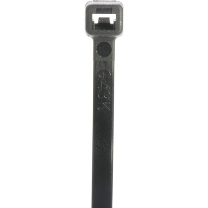 ストロングホールド 耐候性ナイロン結束バンド 黒 長さ300mm 幅4.8mm 100本入り S12-50-C0(Tcode:2434214)