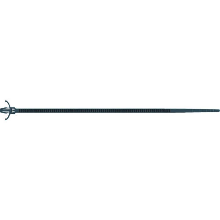 SapiSelco クリップオンケーブルタイ 2.5mm×100mm 100本入