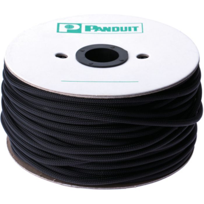 PANDUIT スーパーネットチューブ(ほつれ防止タイプ) 黒 外径6.4mm 60.96m(Tcode:4974018)