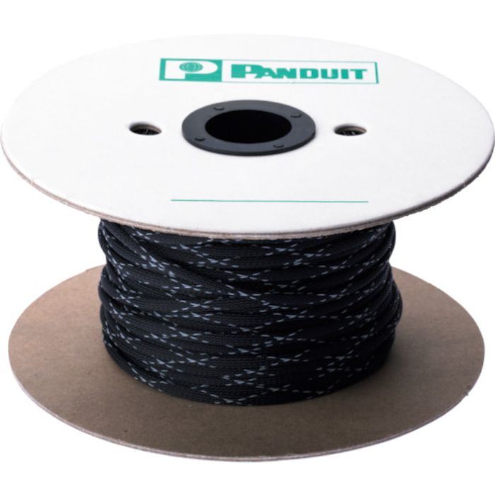 PANDUIT ネットチュ-ブ 難燃性タイプ 黒 最大束線外径φ31.8×長さ152.4m(Tcode:1007379)