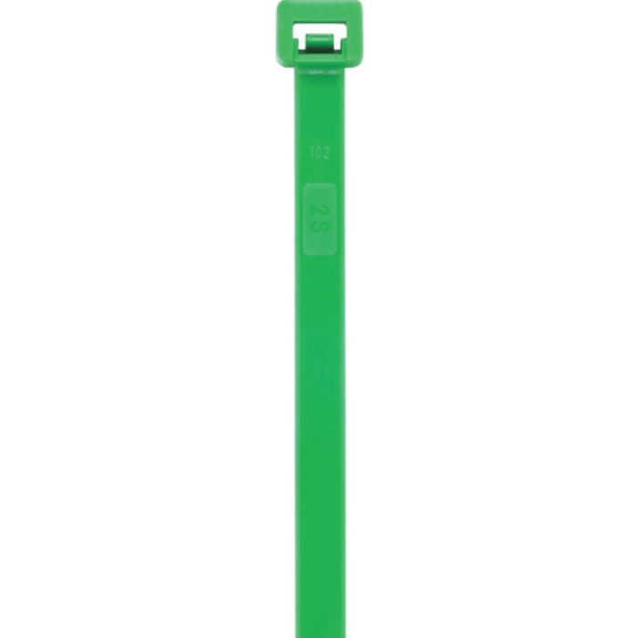 SapiSelco セルフィット カラーケーブルタイ緑 2.5mm×100mm(Tcode:7670460)