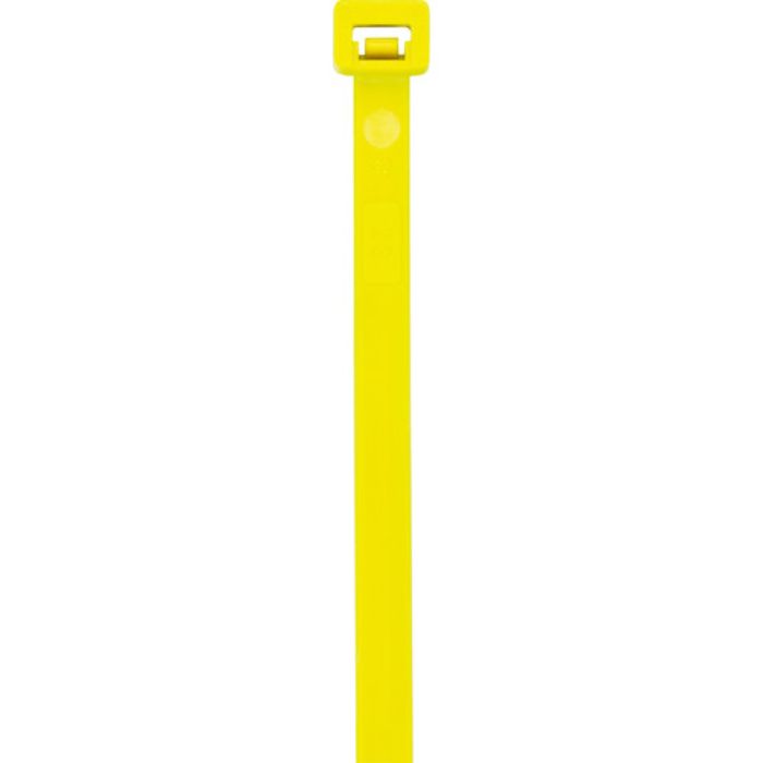 SapiSelco セルフィット カラーケーブルタイ黄 4.5mm×280mm(Tcode:7670532)