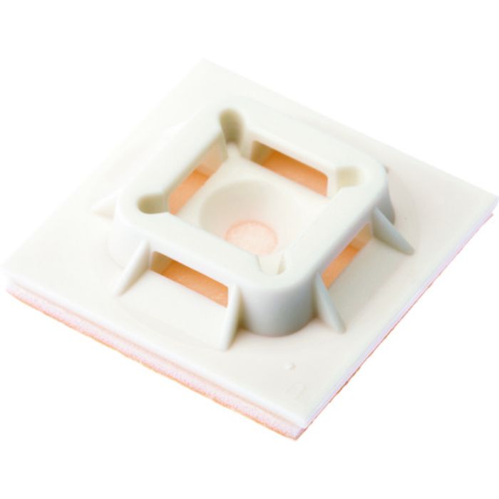 PANDUIT スーパーグリップ専用マウントベース 白 50個入り SGABM50-A-L(Tcode:2159318)