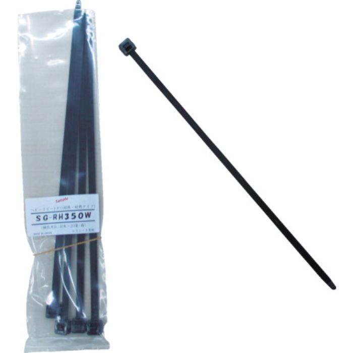 SG ヘビーリピートタイ (耐候・耐熱タイプ) 黒色 8.3×360mm(Tcode:8558853)