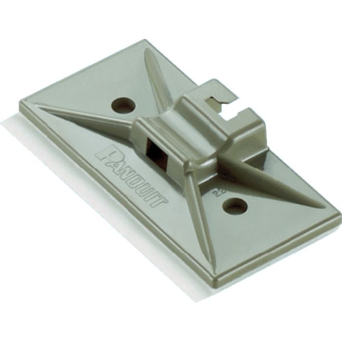 PANDUIT マウントベース型 結束バンドスナップイン固定具 テレホングレー(Tcode:7315562)