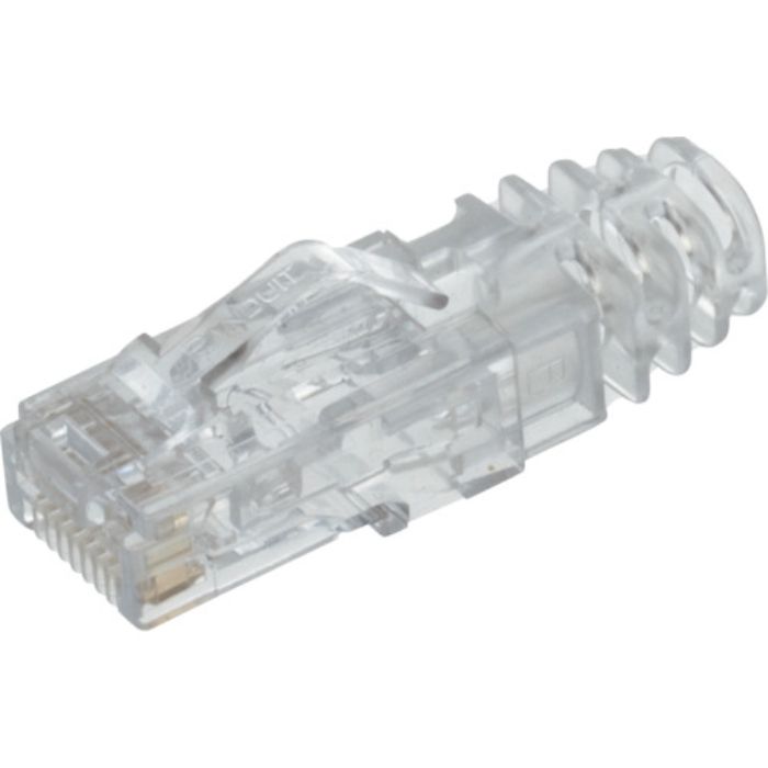 PANDUIT Cat6モジュラープラグ 導体径:23〜24AWG 単線・撚線共用 3ピース構造 100個入り SP688E-C(Tcode:2528456)