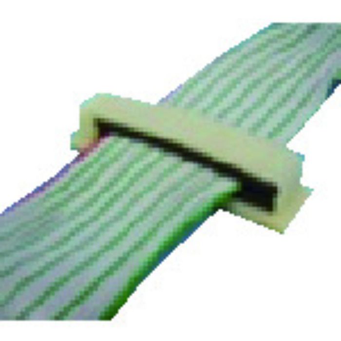 TRUSCO スポンジ付きケーブルクランプ 32mm 10個入り(Tcode:2076332)