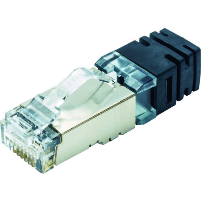 PANDUIT シールド付きモジュラープラグ LANコネクタ カテゴリ6A 100個入り SPS6X88-C(Tcode:7852266)