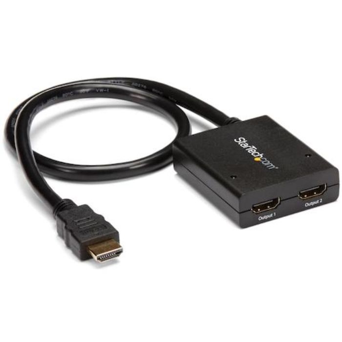 スターテック ビデオスプリッター/HDMI/1入力2出力/4K30Hz/USBパワー/7.1ch(Tcode:4975418)