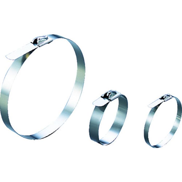 TRUSCO ステンレスバンド 取り外し可能タイプ W5.0X120L (20本入)(Tcode:1164812)