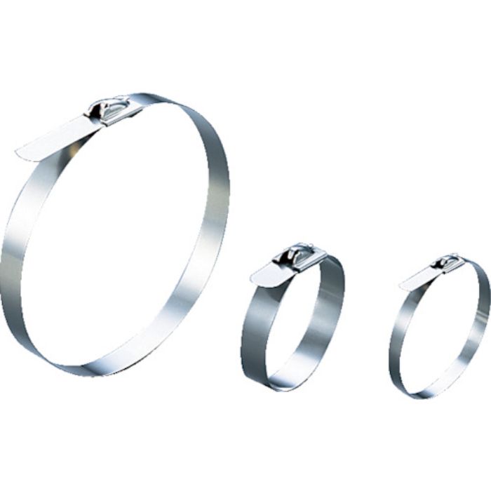 TRUSCO ステンレスバンド 取り外し可能タイプ W5.0X80L (20本入)(Tcode:1164817)