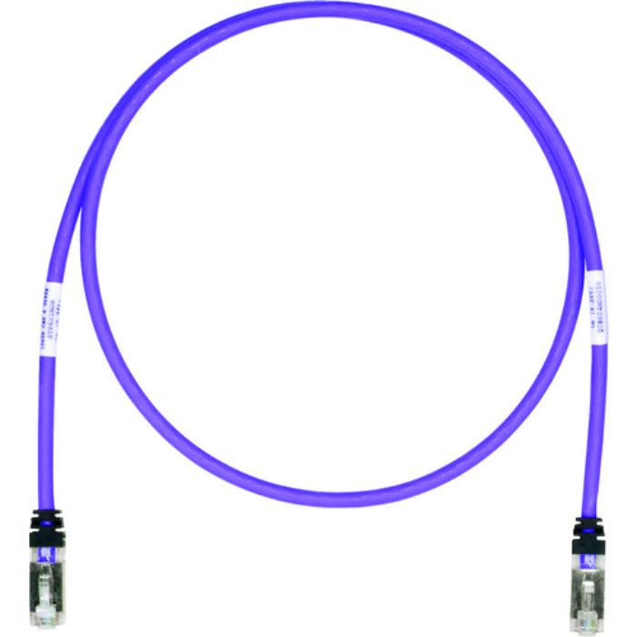 PANDUIT CAT6A/CAT6 シールドパッチコード 10m 紫 STP6X10MVL(Tcode:8180454)