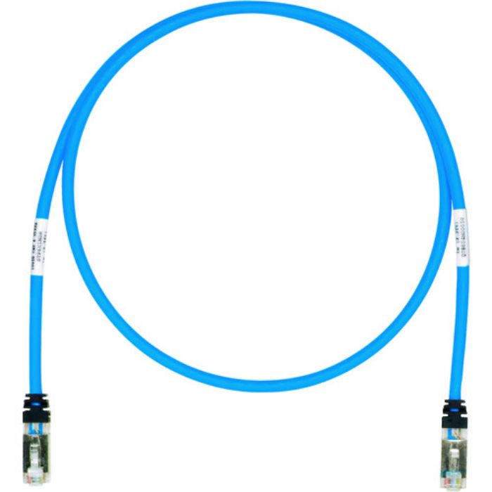 PANDUIT CAT6A/CAT6 シールドパッチコード 20m 青 STP6X20MBU(Tcode:8180475)