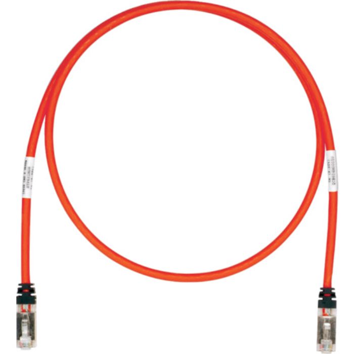 PANDUIT CAT6A/CAT6 シールドパッチコード 20m 赤 STP6X20MRD(Tcode:8180478)