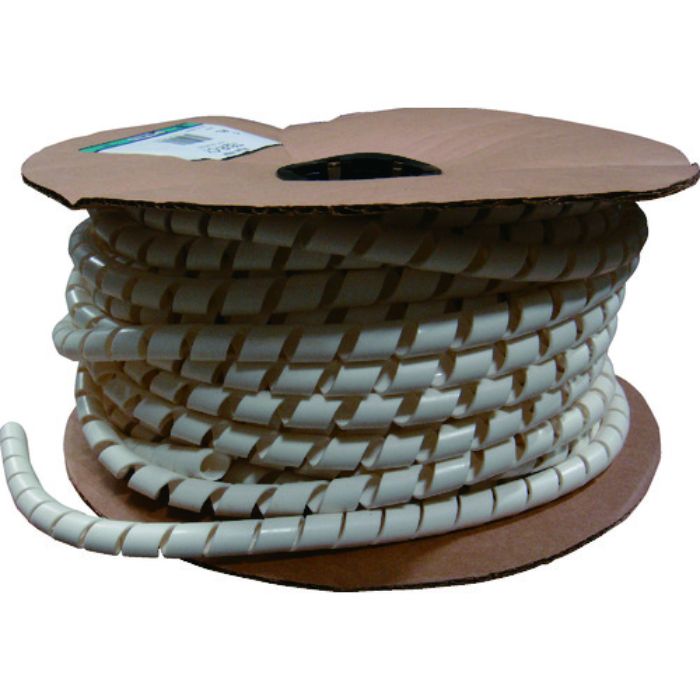 PANDUIT スパイラルラッピング 難燃性ポリエチレン(UL94V-2) 白(Tcode:4038142)