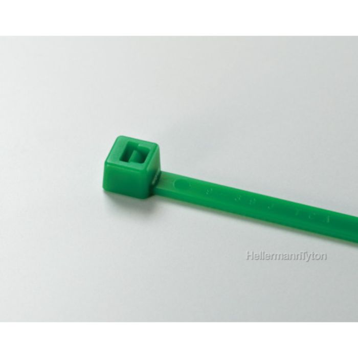 ヘラマンタイトン カラータイ 幅2.5×長さ100mm 屋内使用 (1000本) グリーン(Tcode:8503883)