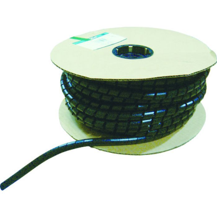 PANDUIT スパイラルラッピング 耐候性ナイロン66 黒(Tcode:4038282)