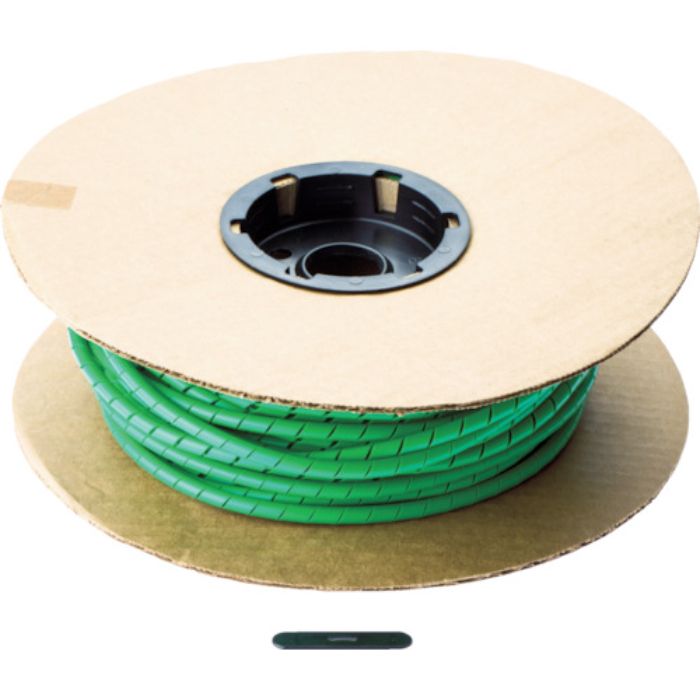 PANDUIT スパイラルラッピング ポリエチレン 緑(Tcode:8180559)