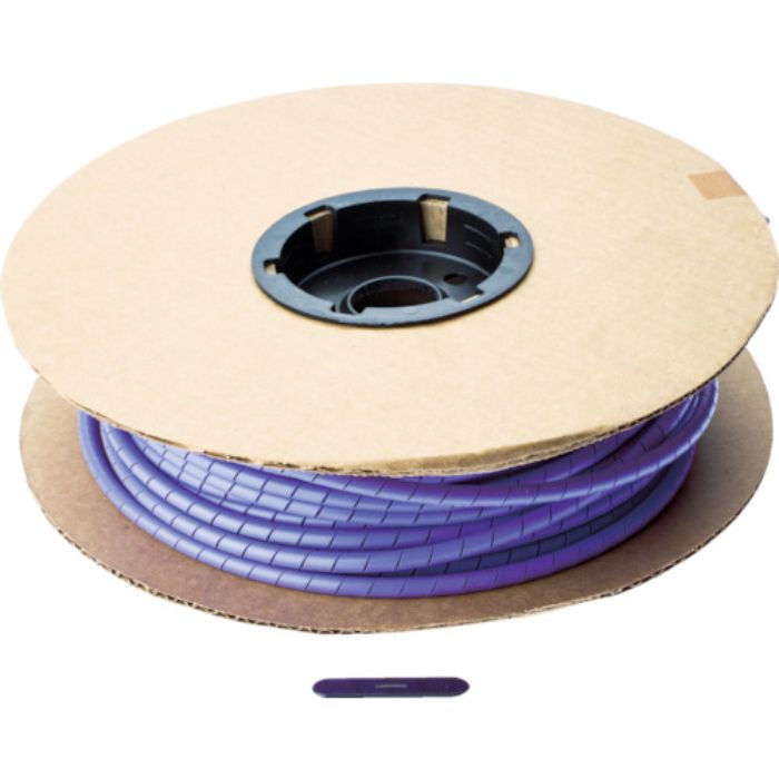 PANDUIT スパイラルラッピング ポリエチレン 紫(Tcode:8180561)