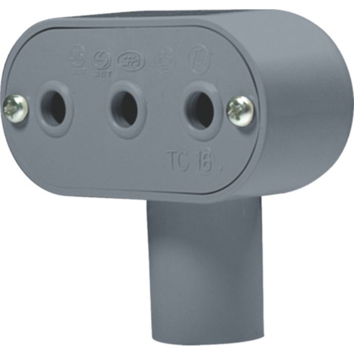 日動電工 ターミナルキャップ16(グレー)(Tcode:4437373)