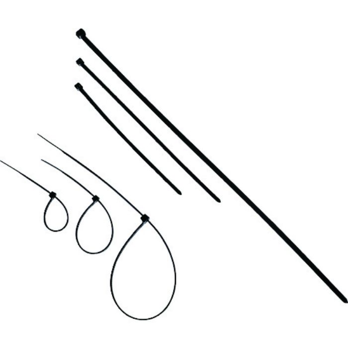 TRUSCO 結束バンド(耐候性) 幅4.8mmX370mm 50本入り(Tcode:2075956)