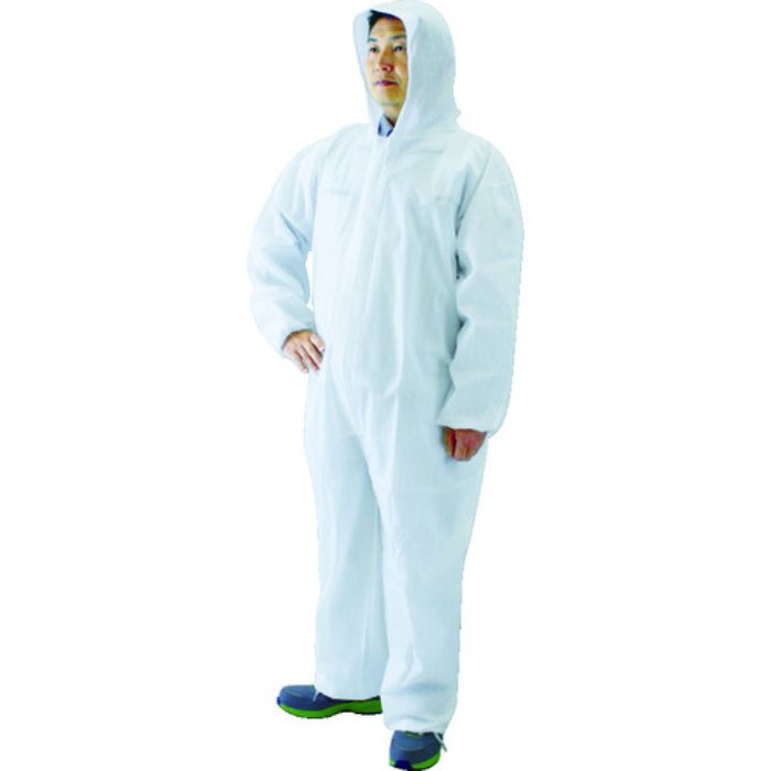 TRUSCO エレブレイク(コロナ放電式帯電防止不織布)つなぎ M(Tcode:8564284)