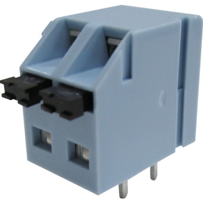 TRUSCO プリント基板用ねじなし端子台 2P(Tcode:2573486)