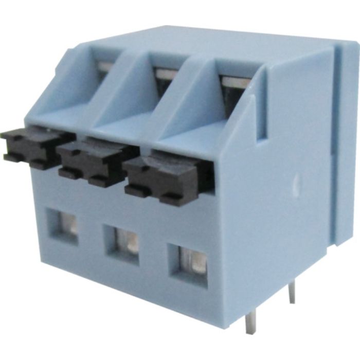 TRUSCO プリント基板用ねじなし端子台 3P(Tcode:2573487)