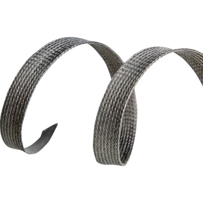 TRUSCO 導電性編組シールドチューブ 稼働部用 1m 自然径9mm(Tcode:2573068)