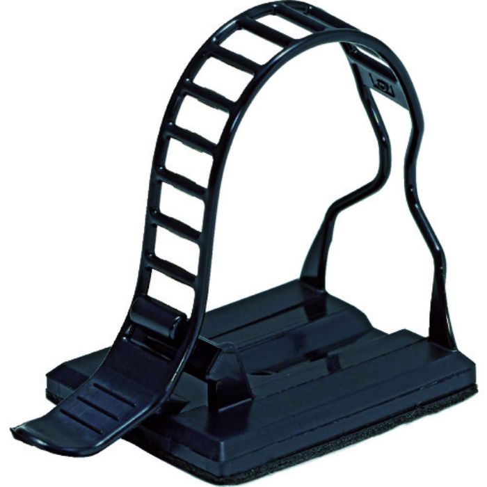 TRUSCO ケーブルクランプベルトタイプ 結束径5〜25Φ 黒 10個入(Tcode:1164802)