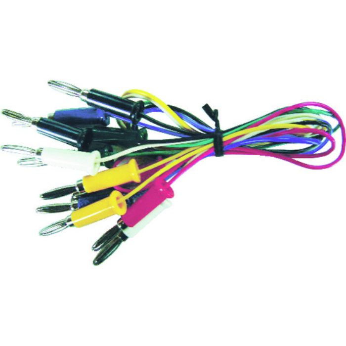 テイシン テストリード 50cm バナナプラグ両端付 (1袋(PK)=6本入)(Tcode:3248186)