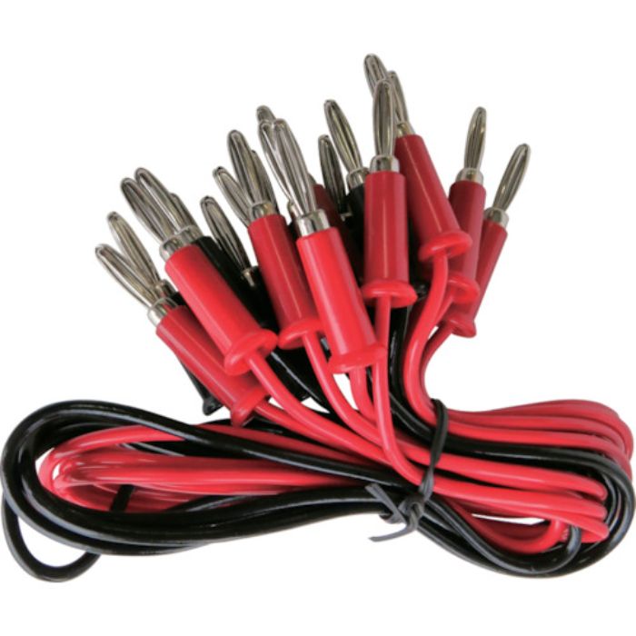 テイシン テストリード 50cm バナナプラグ両端付 (10本入)(Tcode:8068266)