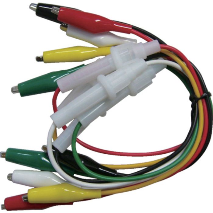 テイシン ヒューズホルダー付テストリード(シールドクリップM両端付)(Tcode:8688891)